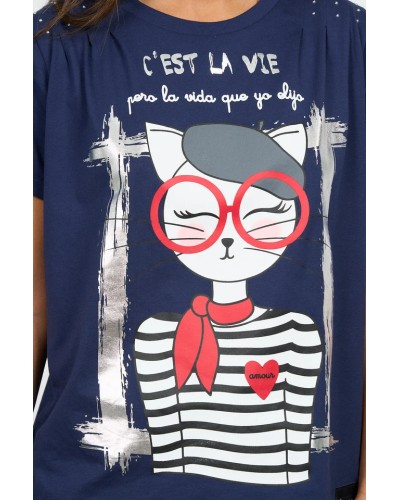CAMISETA OH LA LA ANABEL LEE