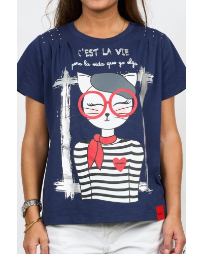 CAMISETA OH LA LA ANABEL LEE