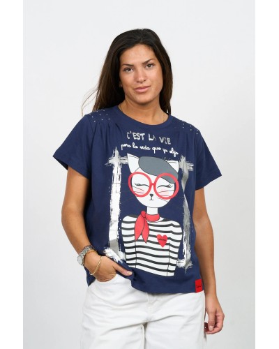 CAMISETA OH LA LA ANABEL LEE
