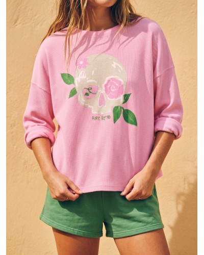 JERSEY FINO "CALAVERITA FLOR" AIRE RETRO
