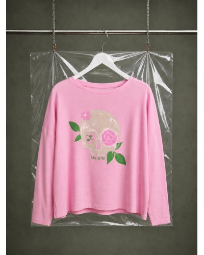 JERSEY FINO "CALAVERITA FLOR" AIRE RETRO