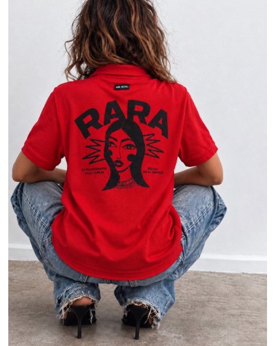 POLO RARA ROJO AIRE RETRO