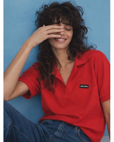 POLO RARA ROJO AIRE RETRO
