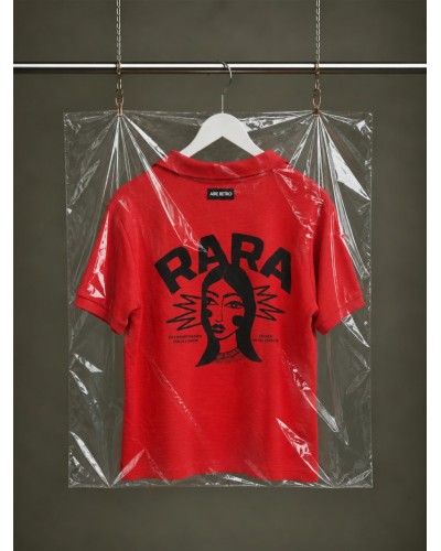 POLO RARA ROJO AIRE RETRO