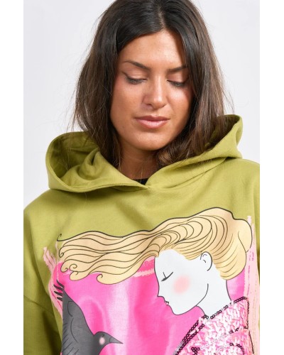 SUDADERA SIN MIEDO ANABEL LEE
