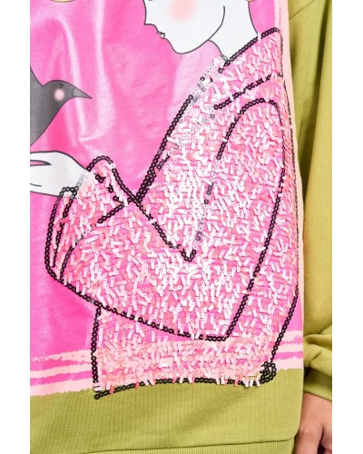 SUDADERA SIN MIEDO ANABEL LEE
