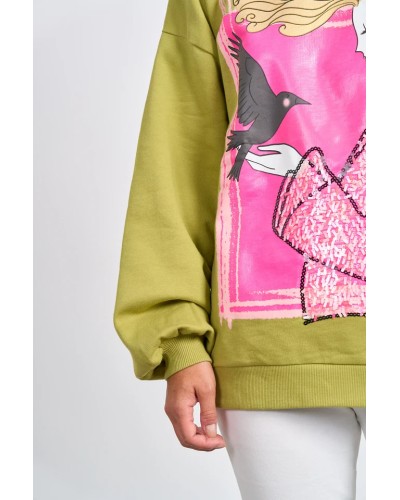 SUDADERA SIN MIEDO ANABEL LEE