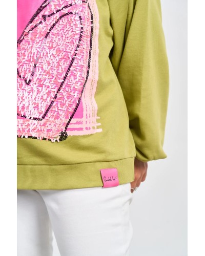 SUDADERA SIN MIEDO ANABEL LEE