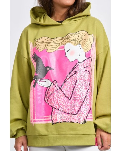 SUDADERA SIN MIEDO ANABEL LEE