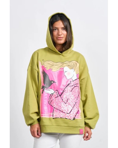 SUDADERA SIN MIEDO ANABEL LEE