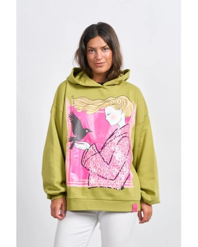 SUDADERA SIN MIEDO ANABEL LEE