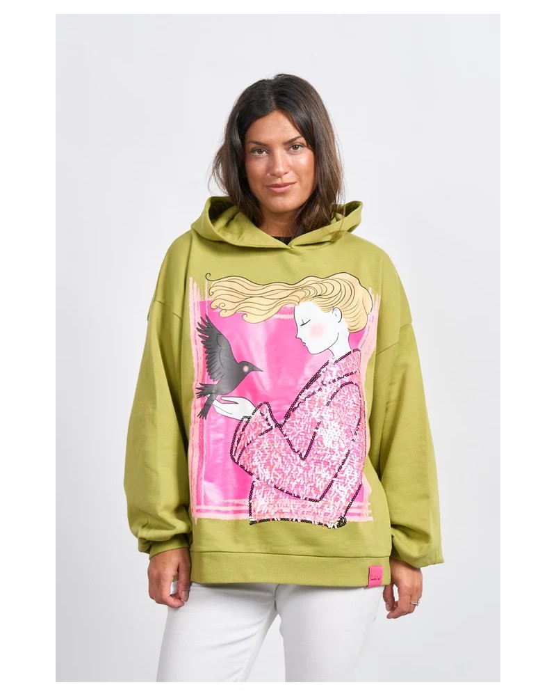 SUDADERA SIN MIEDO ANABEL LEE