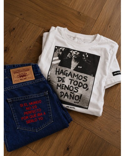 CAMI BLANCA "HAGAMOS DE TODO" AIRE RETRO