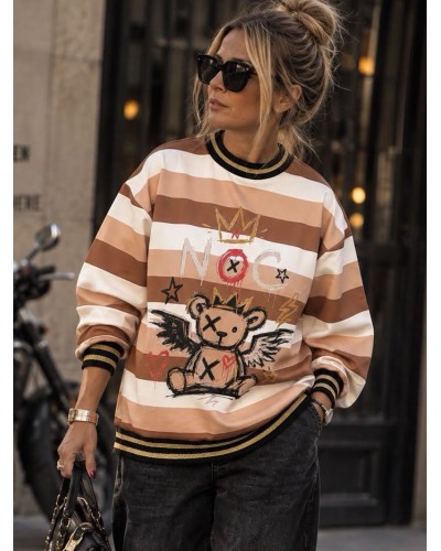 Sudadera Noc Bear Noc the Brand Oversize