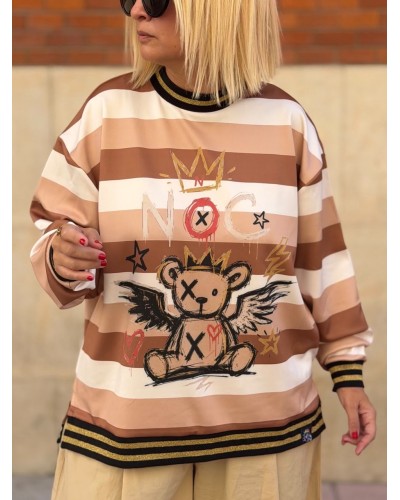 Sudadera Noc Bear Noc the Brand Oversize
