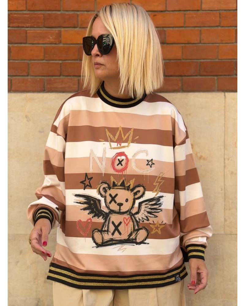 Sudadera Noc Bear Noc the Brand Oversize