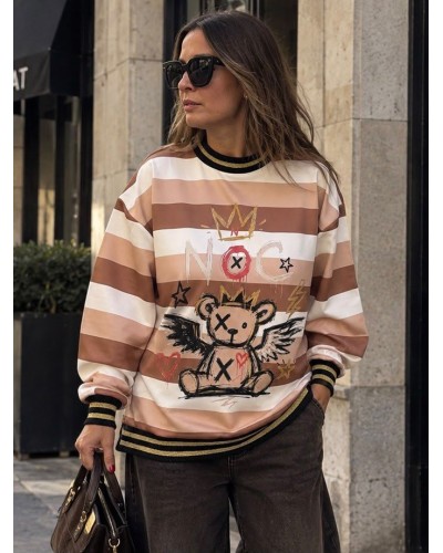 Sudadera Noc Bear Noc the Brand Oversize