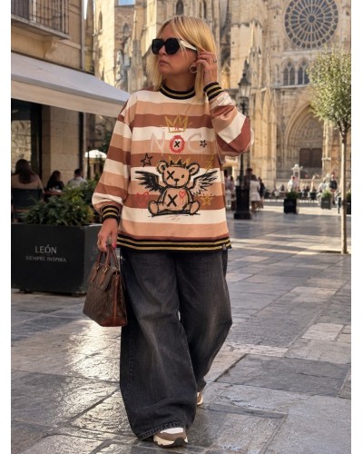 Sudadera Noc Bear Noc the Brand Oversize