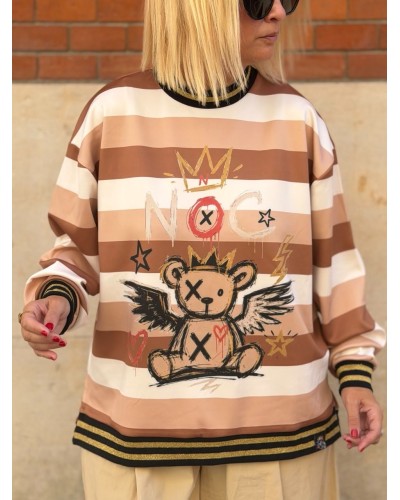 Sudadera Noc Bear Noc the Brand Oversize
