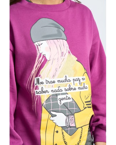 SUDADERA DESCONEXIÓN ANABEL LEE