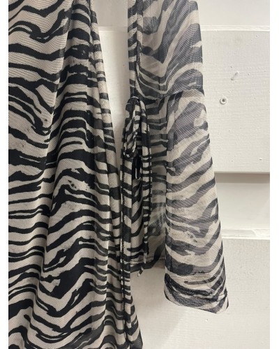 VESTIDO ANIMAL PRINT TUL