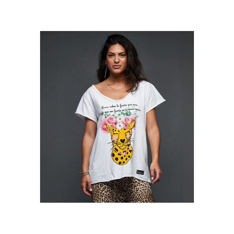 Camiseta Leopardo Anabel Lee