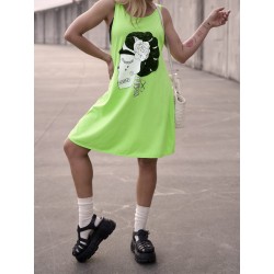 Vestido skater frida  AIRE RETRO