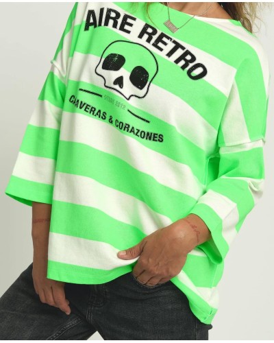 JERSEY "CALAVERAS & CORAZONES" VERDE