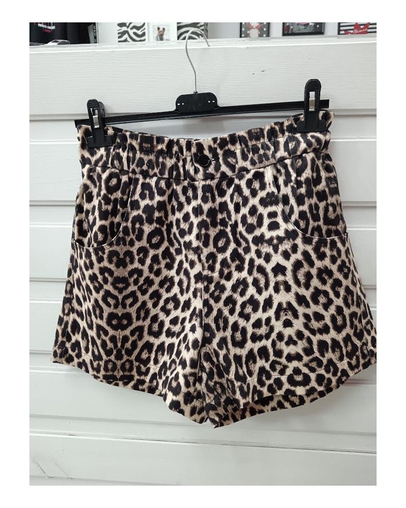 SHORT ANIMAL PRINT LOLA